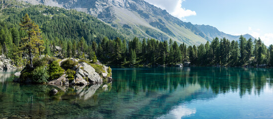 Swiss Mountain Lake