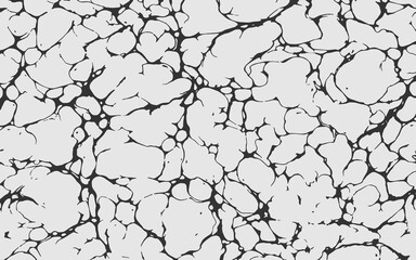 Marble Texture Scratched Grunge Background Texture Vector. Dust Overlay Distress Grainy Grungy Effect. Distressed Backdrop Vector Illustration. Isolated Black on White Background