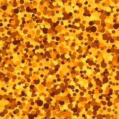 Swiss cheese pattern. Slice porous yellow square background vector illustration