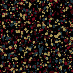 Terrazzo seamless pattern. Vector colorful pattern with pebbles and stone. Pattern ideal for wrapping paper, wallpaper, terrazzo flooring