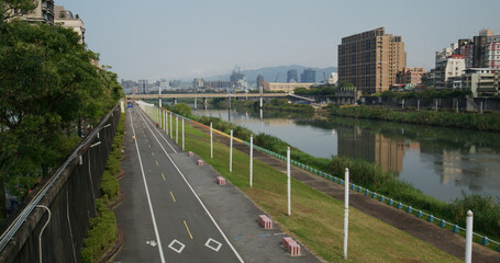 Taipei, Taiwan, Songshan District in Taipei city