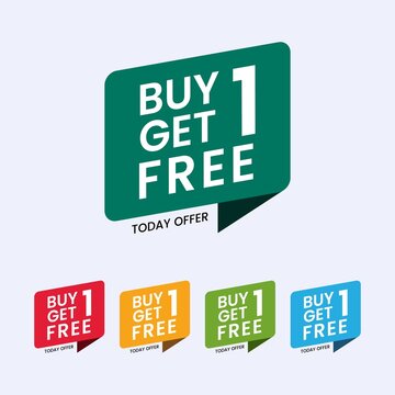 buy 1 get 1 free design template. Shop now illustration banner and poster. Vector template