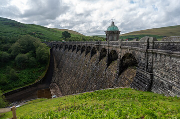 Obraz premium Elan Valley Reservoirs, Mid Wales