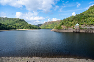 Obraz premium Elan Valley Reservoirs, Mid Wales