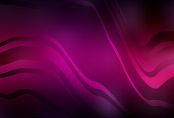 Dark Pink vector layout with wry lines.