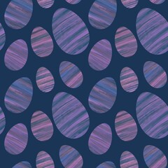 Spring seamless Easter coloured eggs pattern for wrapping paper and notebooks and kids and hobbies and clothes print