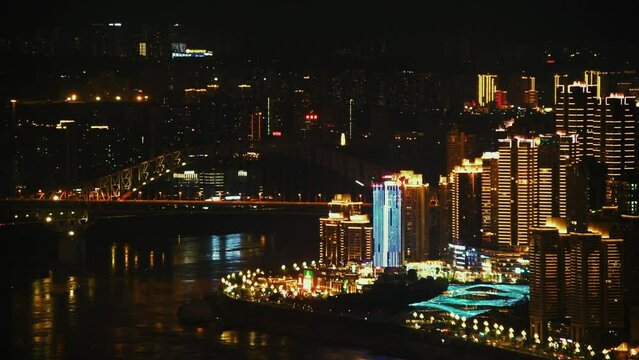 Chongqing rooftop view