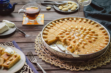 Arabic cuisine; Traditional Arabic dessert 
