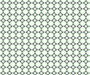 Fototapeta premium Seamless vector background geometric pattern design. Perfect for fabric textures, wraping paper art and wallpaper illustration. This vector graphic contais a light green background and dark grey grid