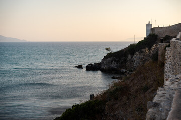 Fototapeta na wymiar Lighthouse by the sea