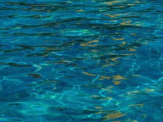 Fototapeta na wymiar abstract blue pool water texture