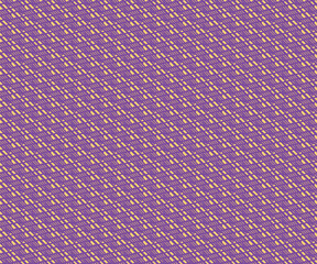 Seamless vector background geometric pattern design. Perfect for fabric textures, wraping paper art and wallpaper illustration. This vector graphic contais a yellow background with a dark purple grid
