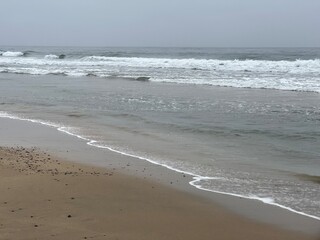 ocean, ocean front, waves, California beaches, California, beach front, surfer, sandy beach, beach, landscape, summer, shore, nature, coast, wave, sea, surf, sand, tide, blue, travel, tropical, water,