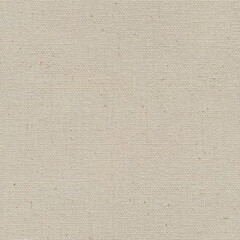 Real seamless texture smooth cotton canvas calico fabric. Repeating pattern natural fibres unbleached calico fabric textile. - obrazy, fototapety, plakaty