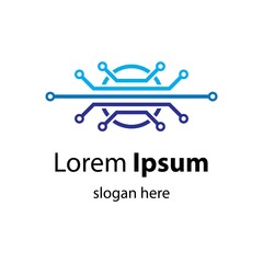 Technology logo images illustration