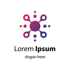 Technology logo images illustration