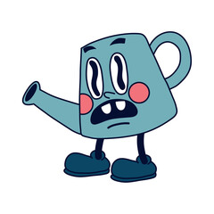 cartoon watering can