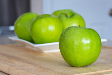 Green apples