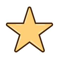 star icon isolated