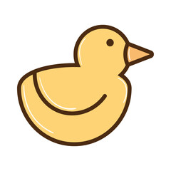 cute duck icon