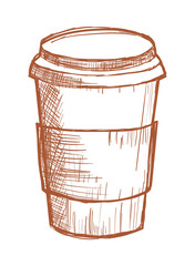 takeaway coffee cup