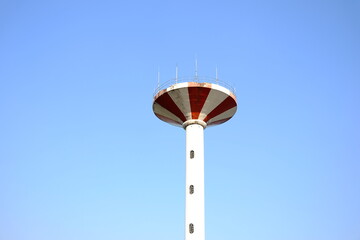Fototapeta na wymiar tower on a sky