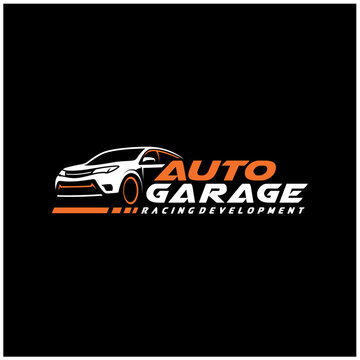 car - automotive garage logo vector
