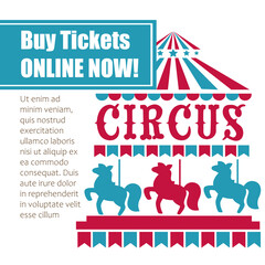 Buy tickets web online now, circus entertainment