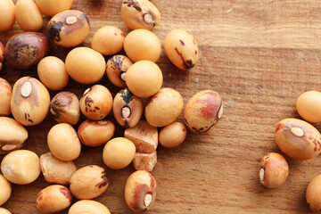 Jugo beans also known as Bambara groundnuts. African beans