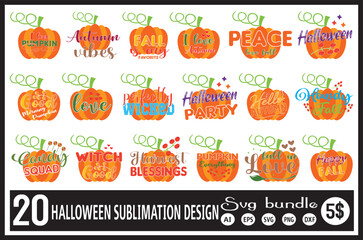 Halloween sublimation svg
