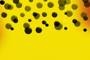 Bokeh background color yellow 