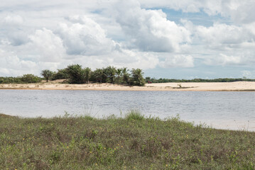 Lençóis Maranhenses National Park in Maranhão state in northeastern Brazil.