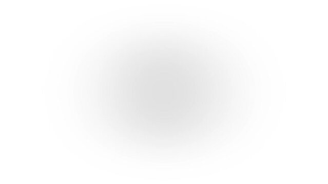 White gear icon with shadow isolated on white background. part of the mechanism. 4K video animation for motion graphics.