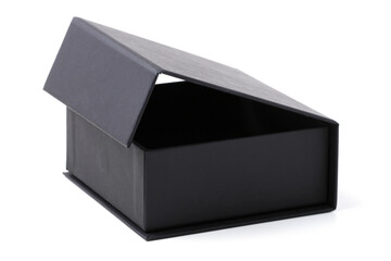 Black gift cardboard box