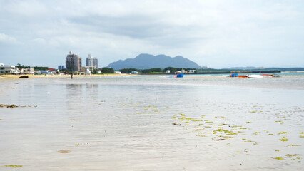 福間海岸 かがみの海 風景