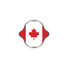 Canada flag symbol design vector isolated