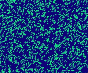 blue green pixel background 