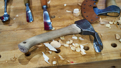 Image of carpentry tools.