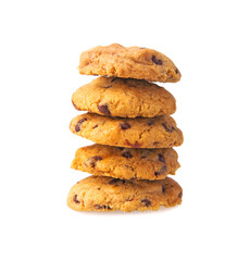 Chocolate round cookie