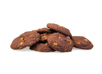 chocolate almond cookies