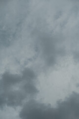曇った空　空　自然