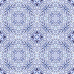Blue geometric pattern on a white background. Trendy seamless background for design, web, print.