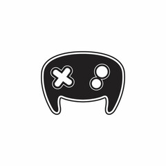Black joystick console design vector for your game symbol and illustration