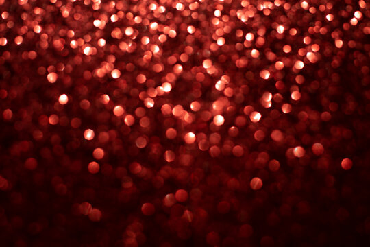 Red blutted glowing background