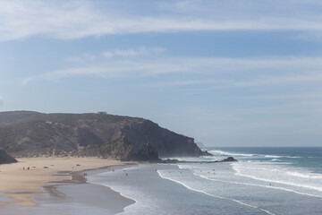 Atlantic Ocean coast at Portugal