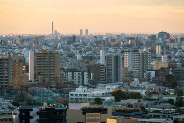 東京の風景：渋谷から見る都市０７.