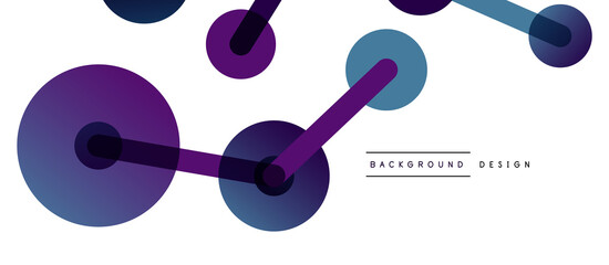 Network concept abstract background. Dots connection. Big data idea. Business template for wallpaper, banner, background or landing