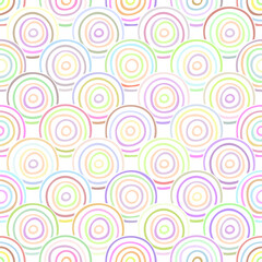 Seamless patterns, rings of different textures, hand made