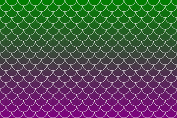 Colorful fish scales or mermaid scales pattern background. © Thaimage