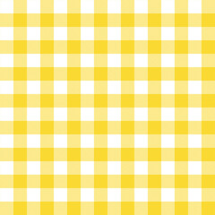 Gingham tablecloth vector seamless pattern